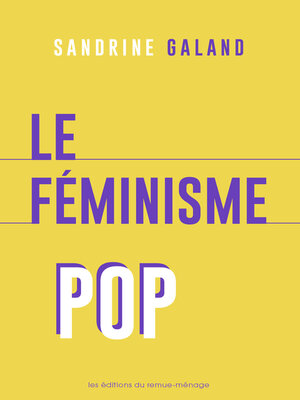 cover image of Féminisme pop